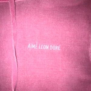 Size XS Aime Leon Dore Distressed Hoodie